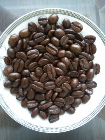 Hạt cà phê Arabica rang